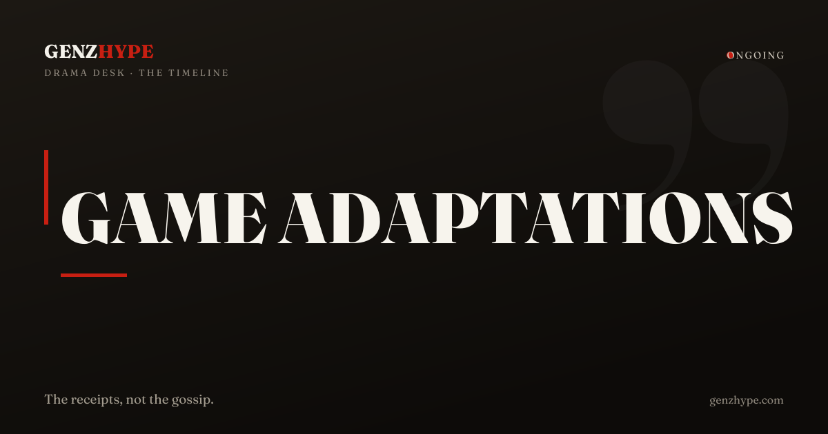 ARC Raiders and The Finals Get Film and TV Adaptations, a GenZHype timeline