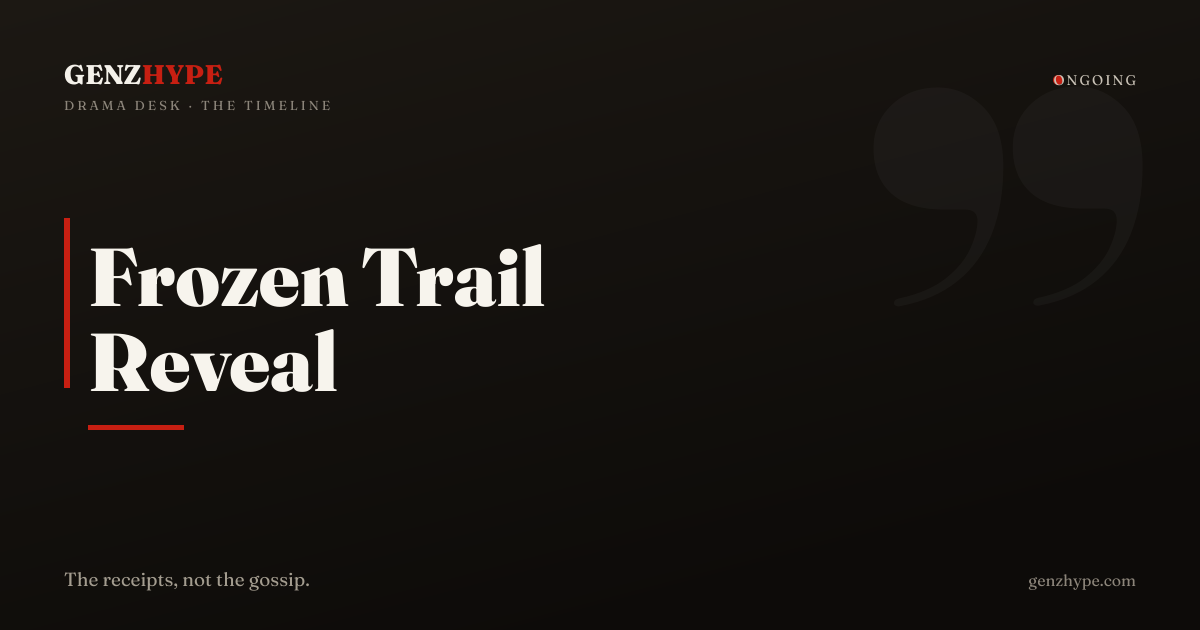 ARC Raiders Frozen Trail Reveal and Community Reaction Timeline, a GenZHype timeline