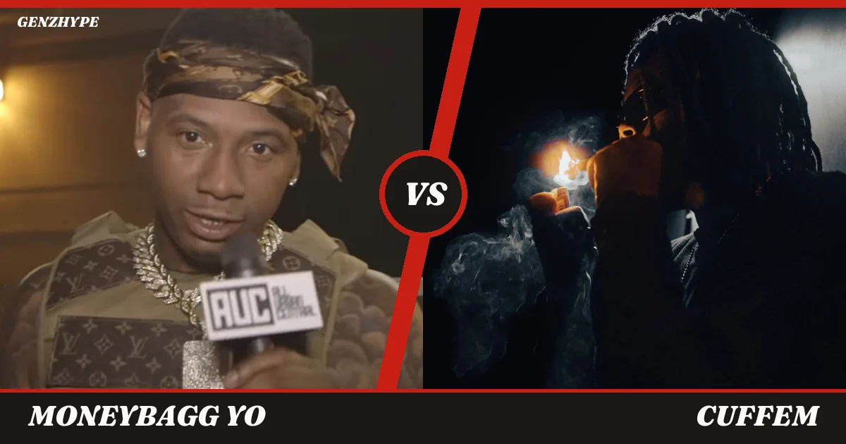 Ari Fletcher and Moneybagg Yo confront Twitch streamer Cuffem backstage, a GenZHype timeline