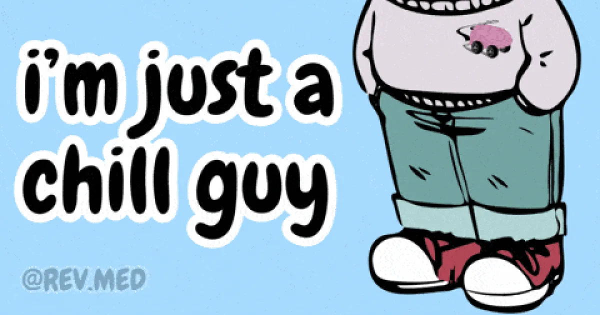 chill guy, a GenZHype entry