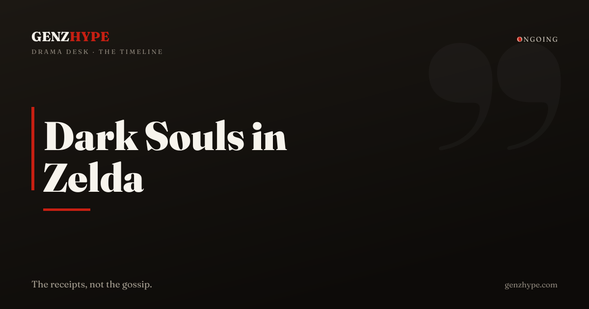 Dark Souls Inside Zelda: Twilight Princess Demo Released