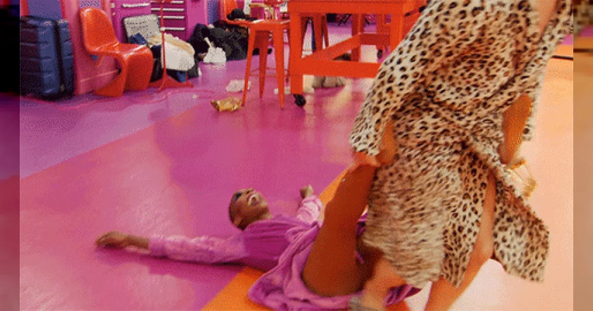 dragged