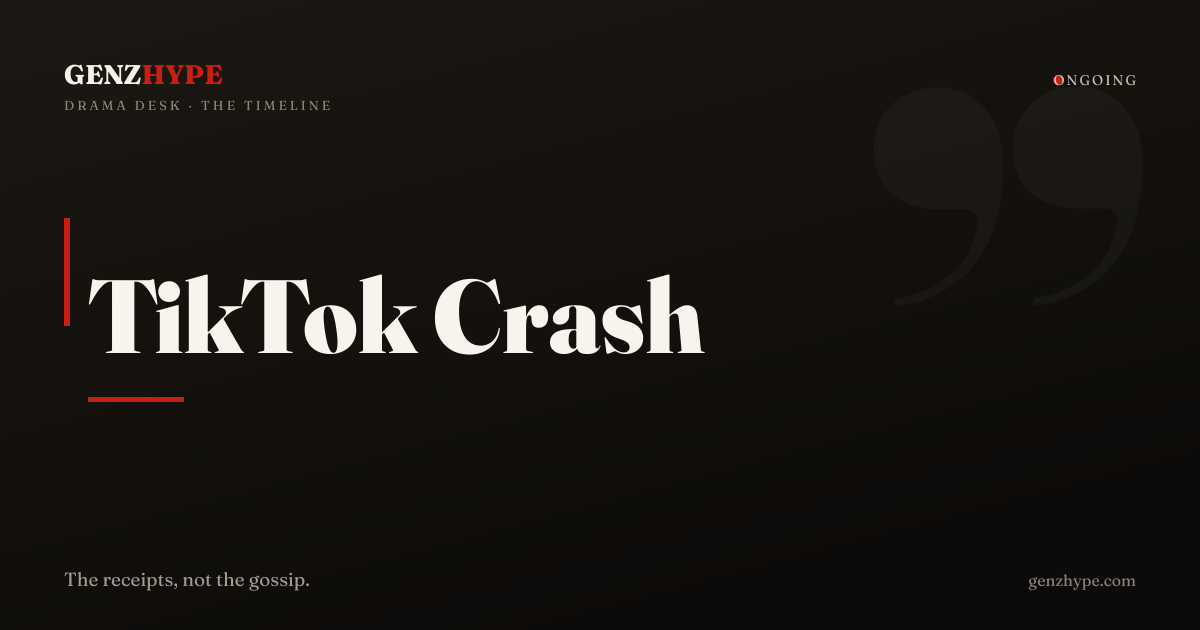 Florida Teen Seriously Injured After TikTok Haircut Stunt Ends in Car Crash, a GenZHype timeline