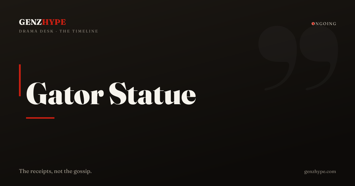 GTA 6 Collector's Gator Statue 3D Printed for $2