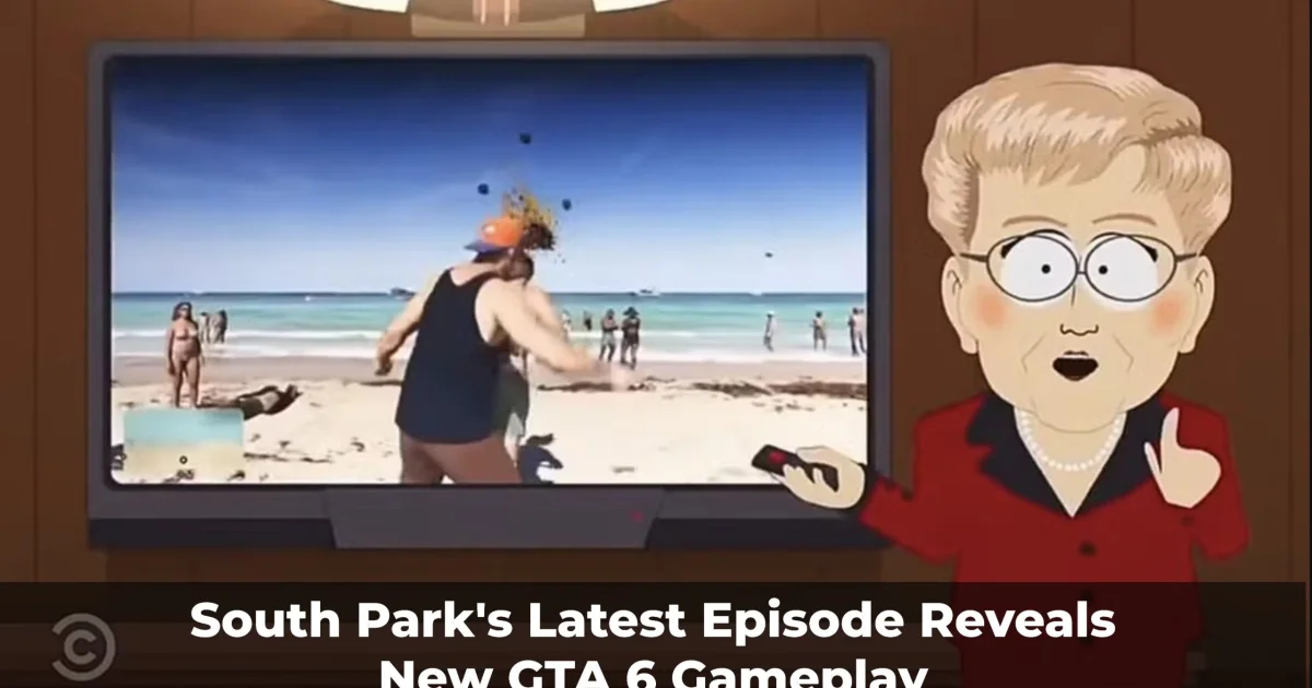 GTA 6 Gameplay Revealed in South Park Episode, a GenZHype timeline