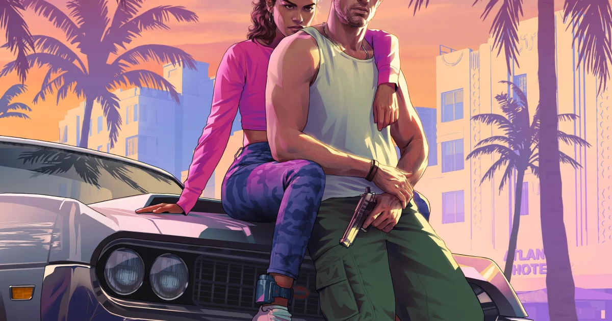 GTA 6 Mural Progress Teases Jason and Lucia in NYC