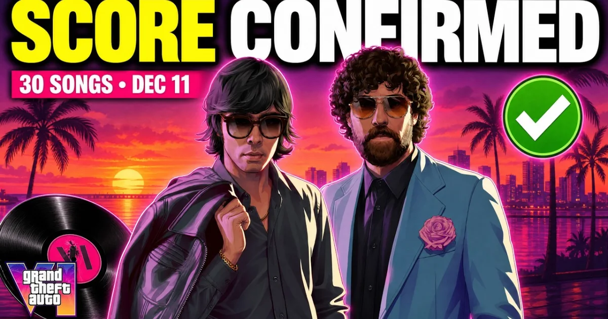 GTA 6 Original Score by Justice Releases December 11