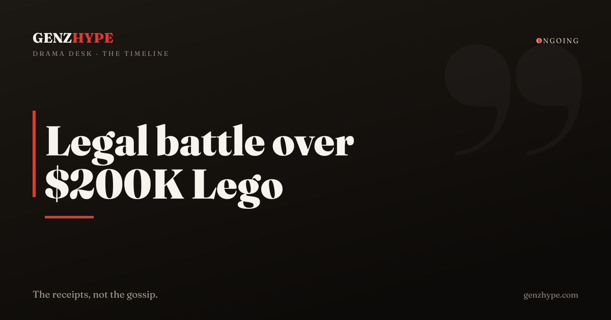 Legal battle over $200K Lego dispute