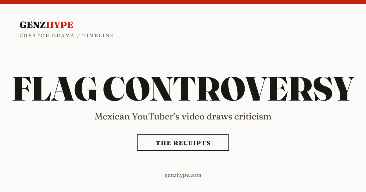 Mexican YouTuber Faces Backlash Over Rising Sun Flag Video