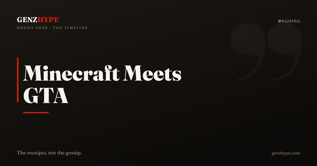 Modder Integrates Minecraft into GTA 5 on iPhone with Rideable Ender Dragon