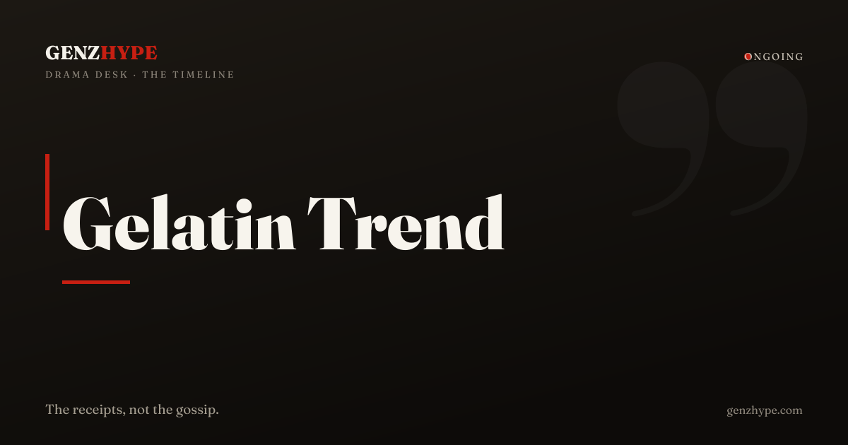 Nature's Ozempic Gelatin Trend