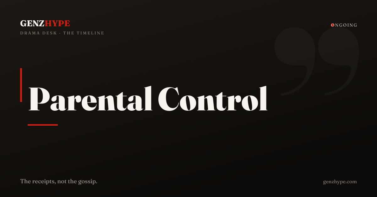 Parental Control Sparks Internet Debate