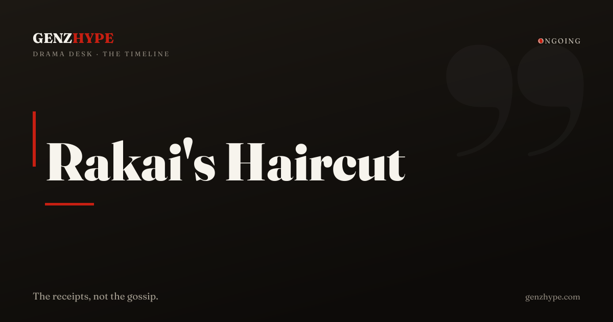 Rakai's Haircut Controversy