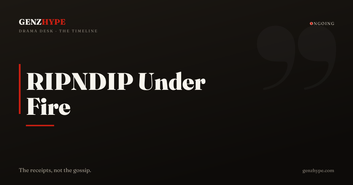 RIPNDIP Faces Backlash Over Copyright Complaint Against Indie Artist