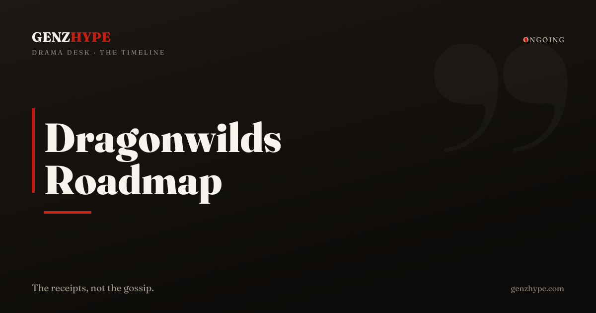 RuneScape Dragonwilds 2027 Roadmap: Modding and Hunter Skill, a GenZHype timeline