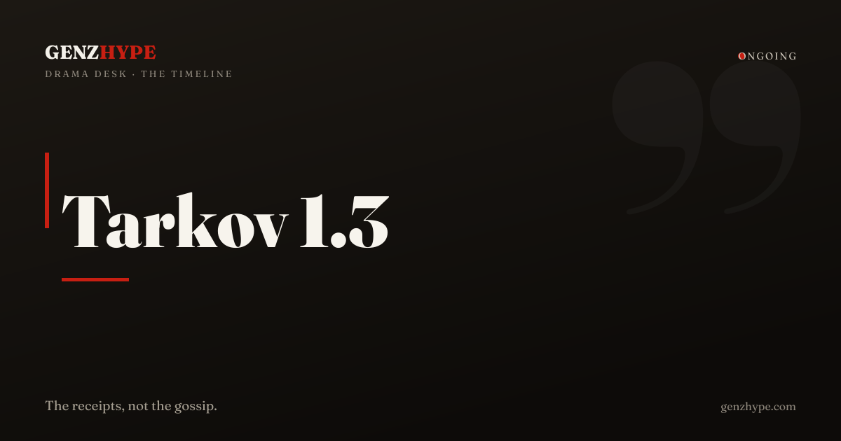 Escape from Tarkov 1.3 begins; spooky event added, upgrade delayed