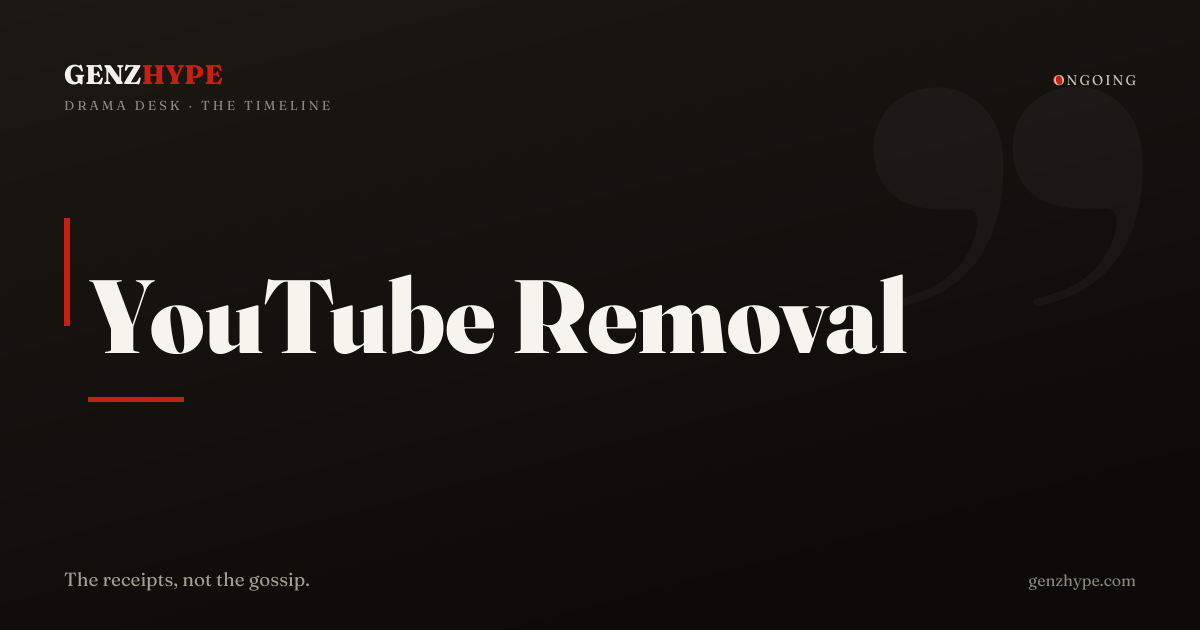 Technolarp YouTube Removal