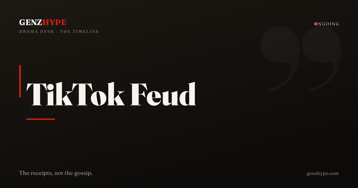 TikTok Baking Feud