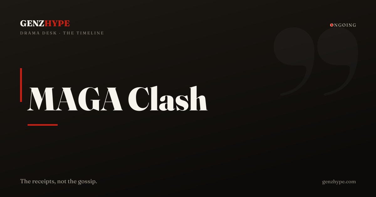 TikTok MAGA Shirt Confrontation Sparks Nationwide Debate, a GenZHype timeline