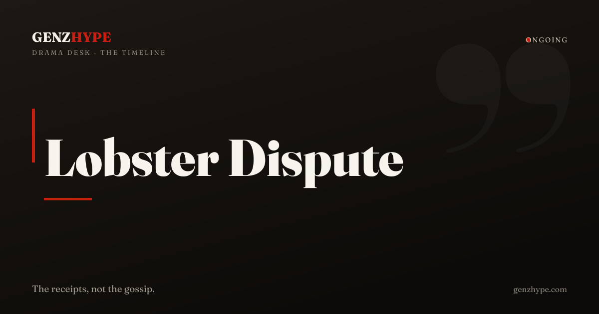 TikToker Disputes Lobster Charge