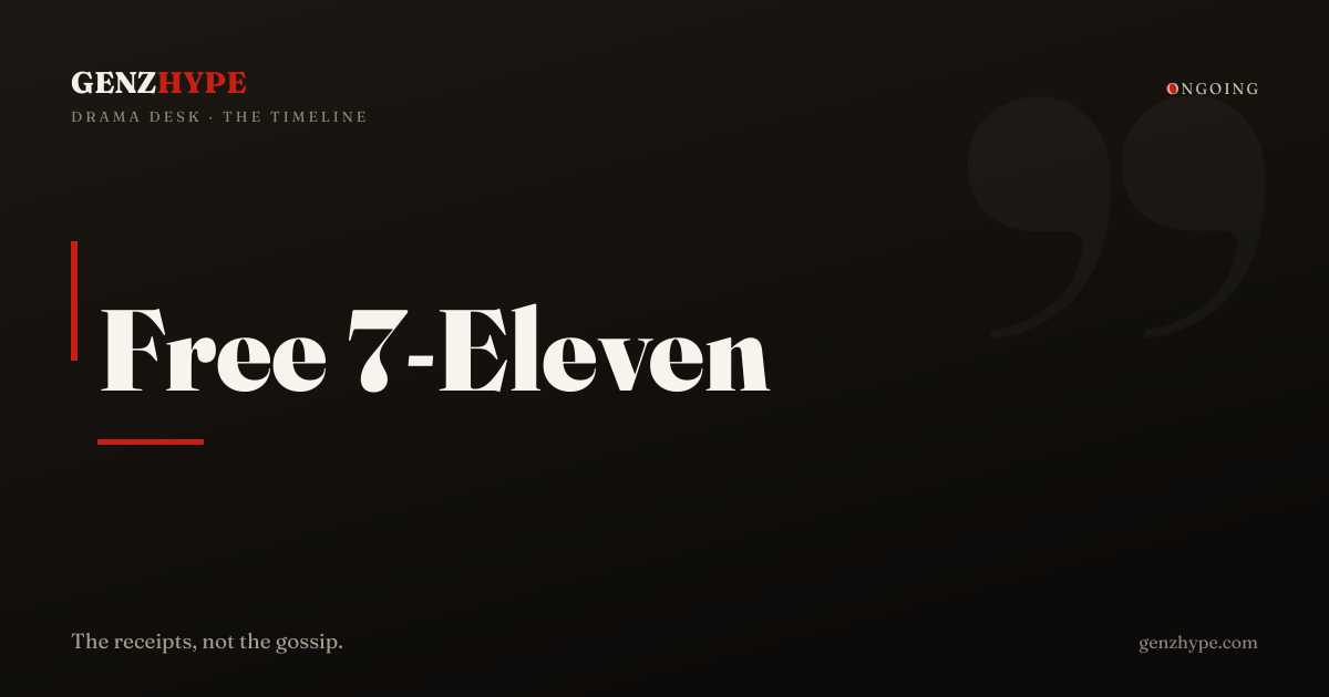 TikToker Serena Neel's 7-Eleven Replica Giveaway