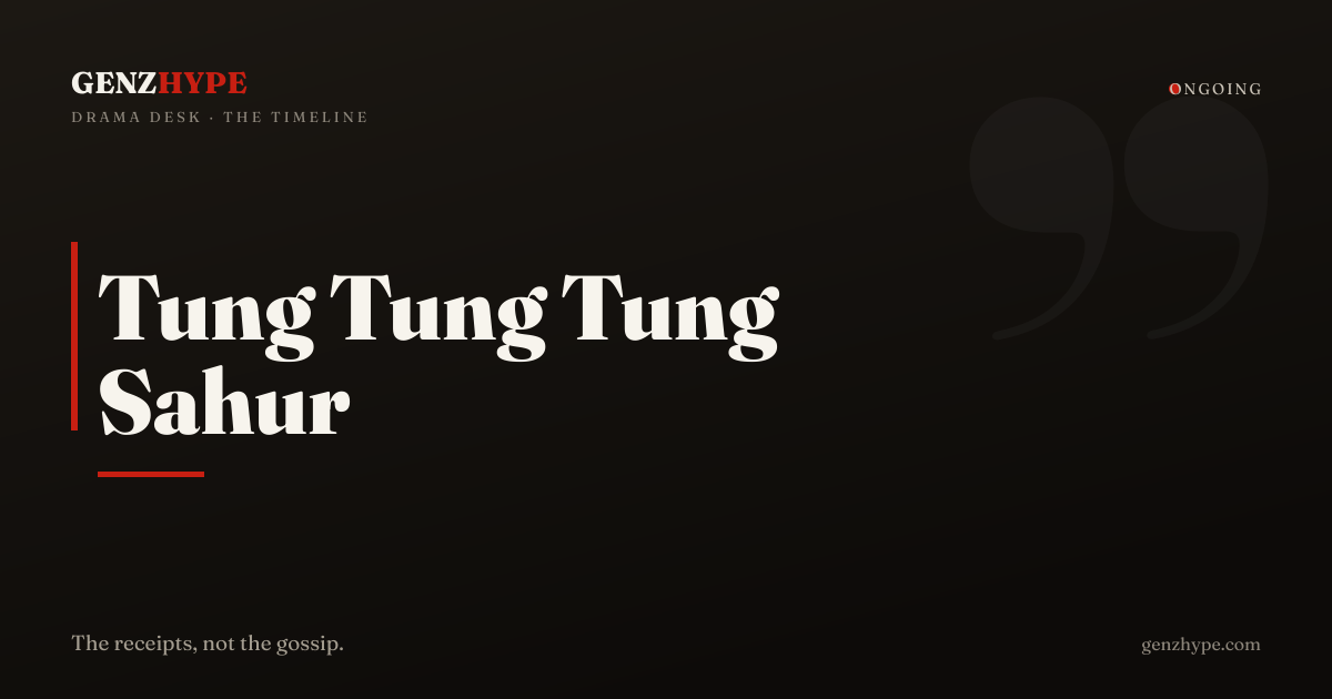 Tung Tung Tung Sahur's Rise