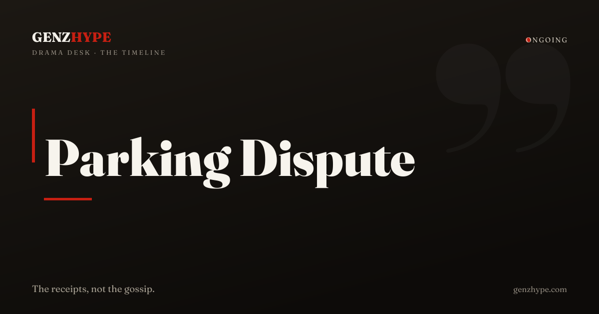 Viral Parking Dispute