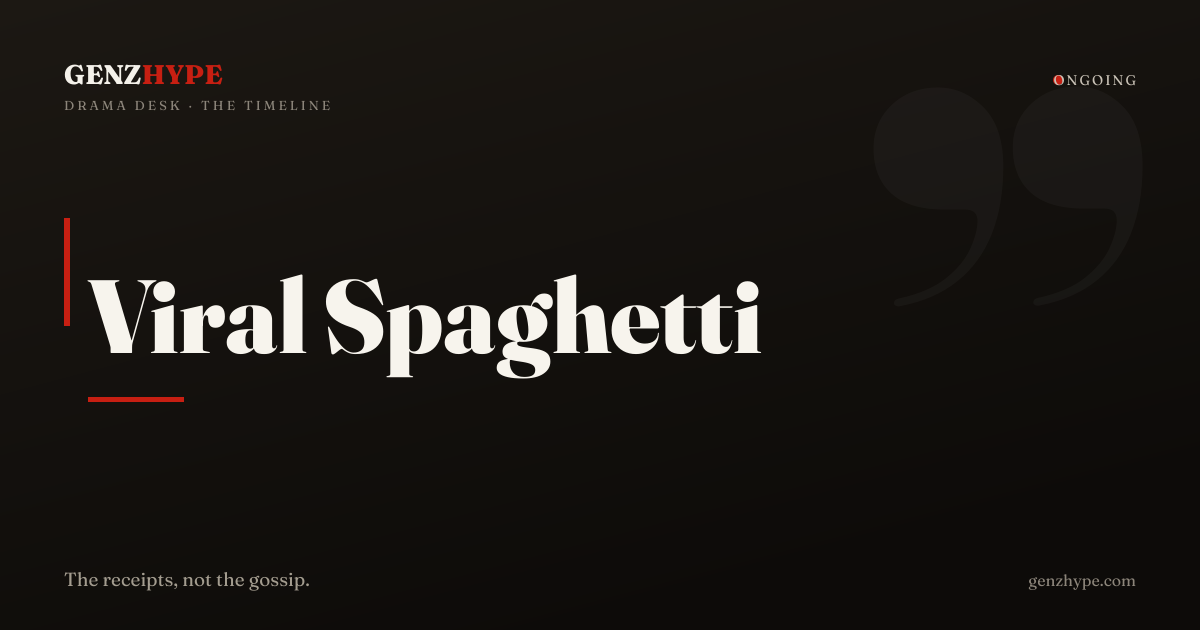 Viral Spaghetti Special Sparks Debate