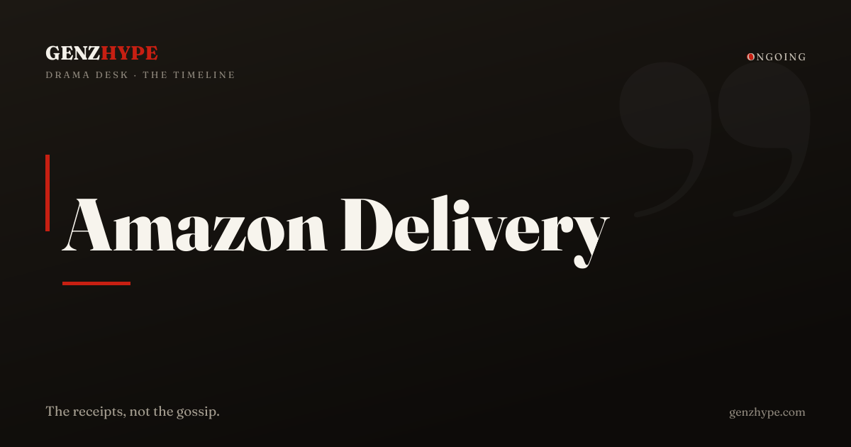 Viral Video Sparks Accusations Against Amazon Delivery Vest Wearer