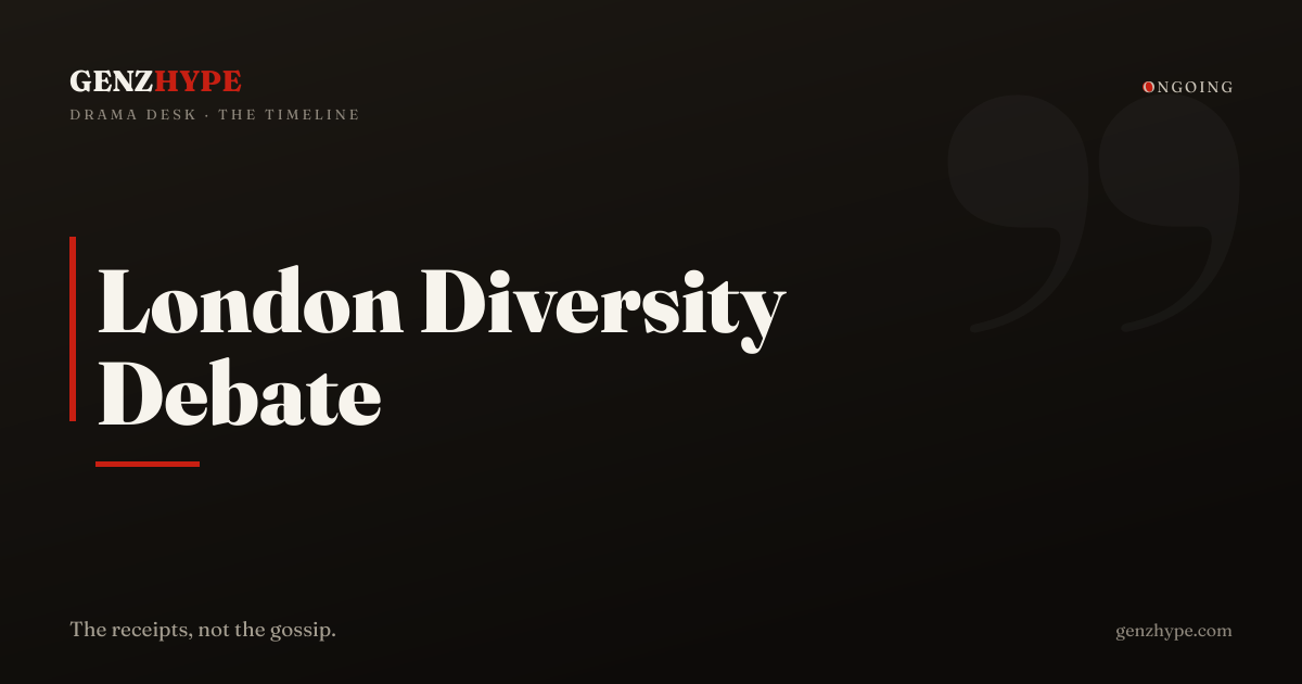 Viral Video Sparks Debate on London's Diversity