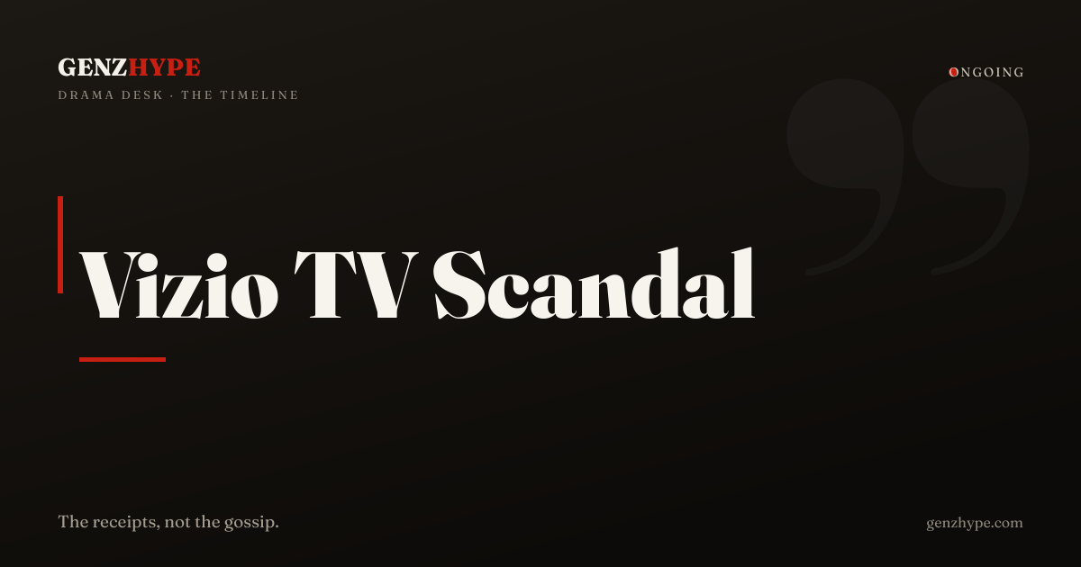Vizio TV Data Controversy