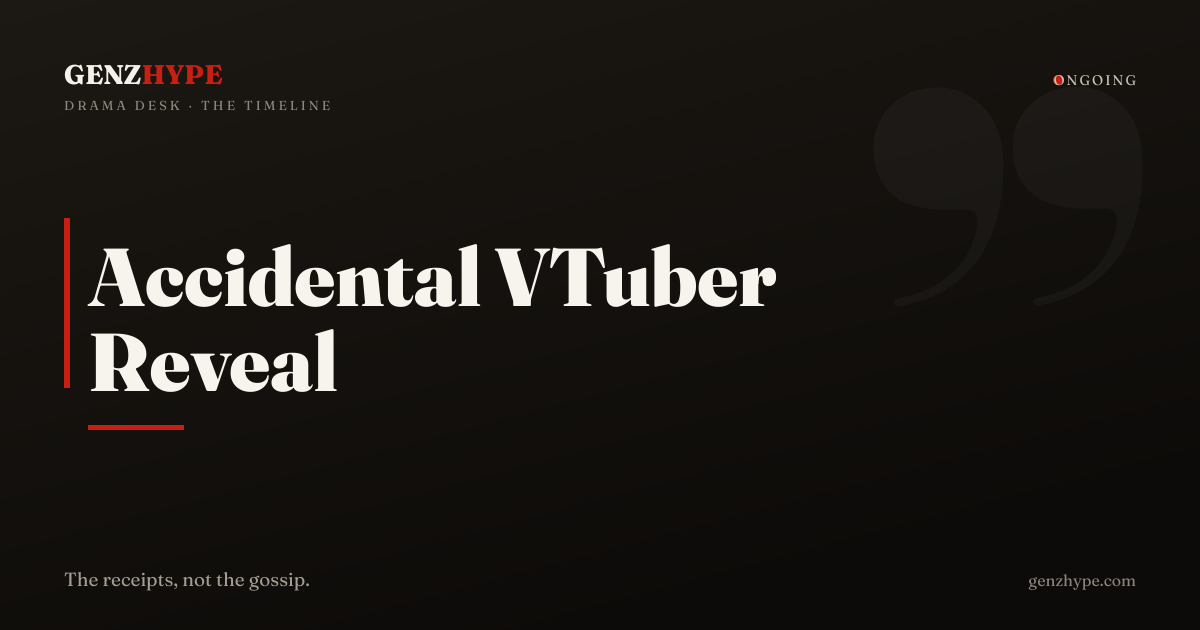 VTuber Komai Ume Faces Community Support After Accidental Face Reveal
