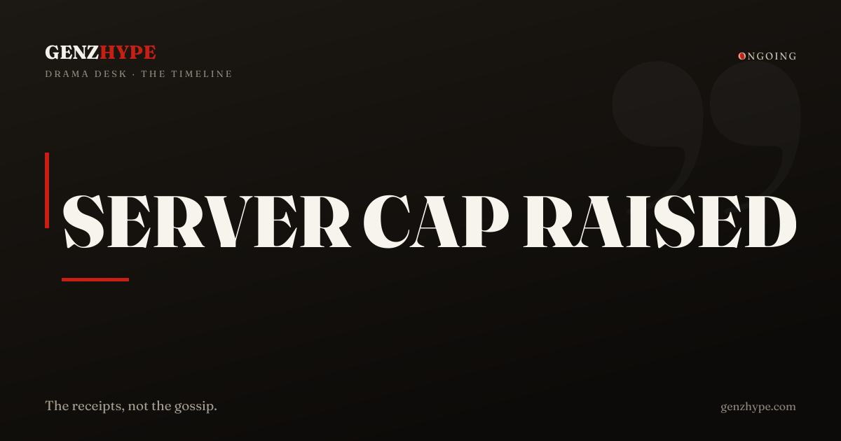 WoW: Forever Beta Server Cap Raised Twice Amid Paid Access Controversy, a GenZHype timeline