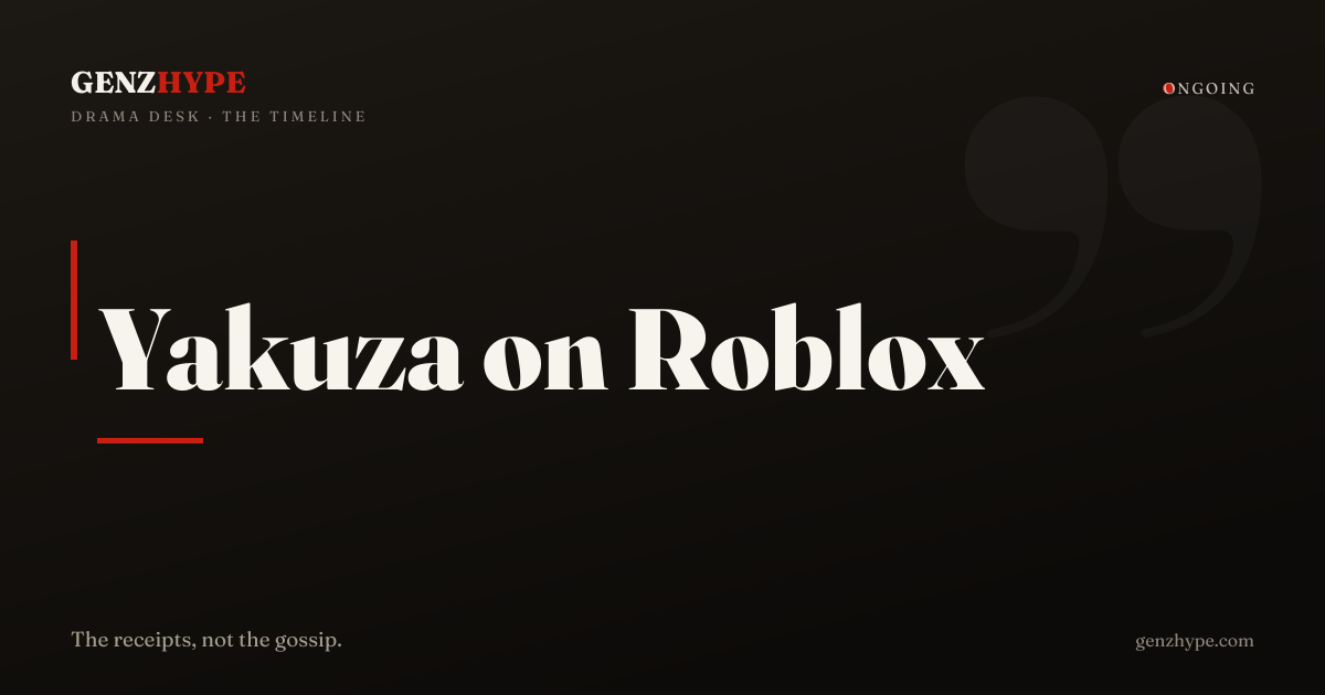 Yakuza Blocks: Like a Dragon Launches on Roblox