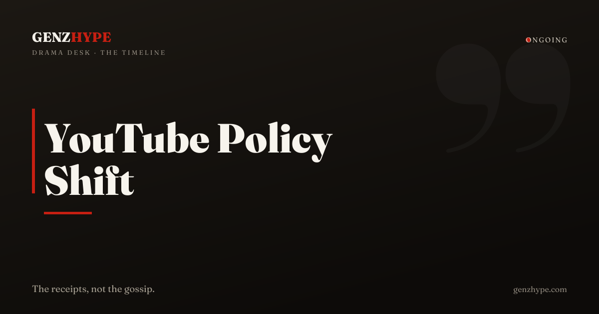 YouTube's New 'Unsatisfying' Content Policy Sparks Creator Debate