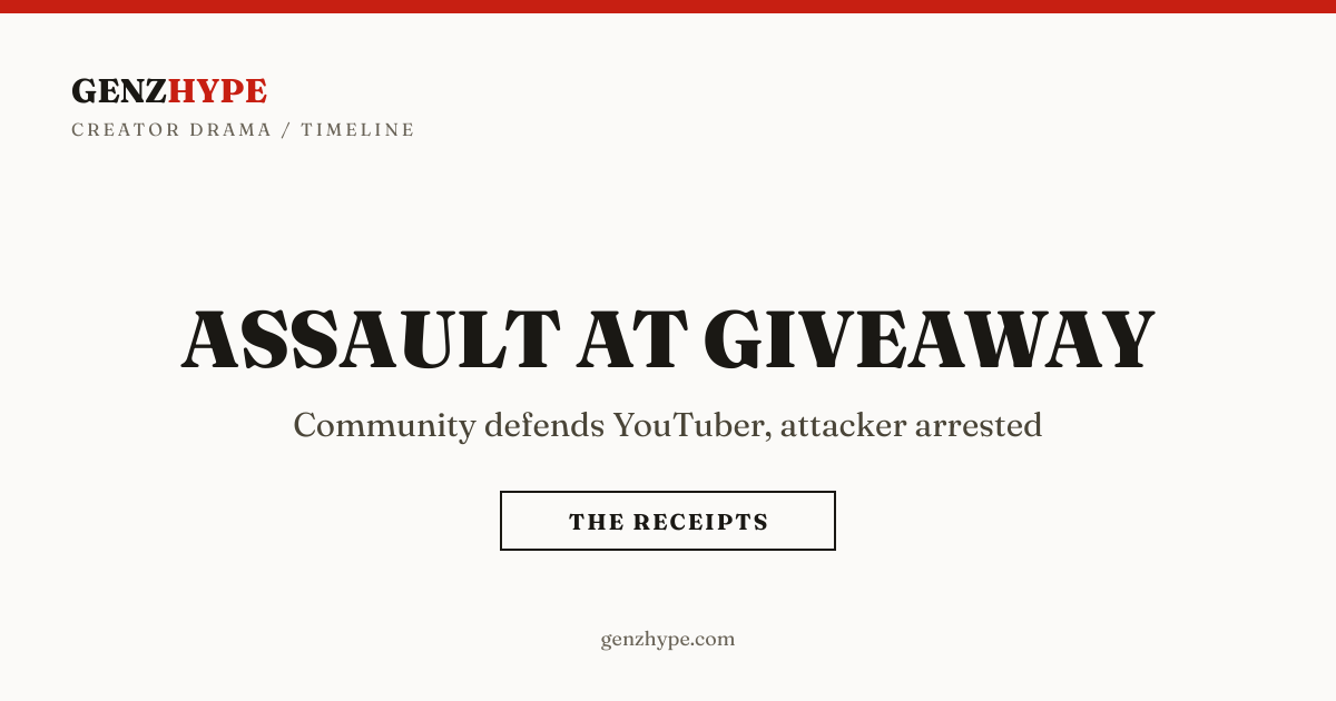YouTuber Assaulted While Feeding Homeless, Community Steps In
