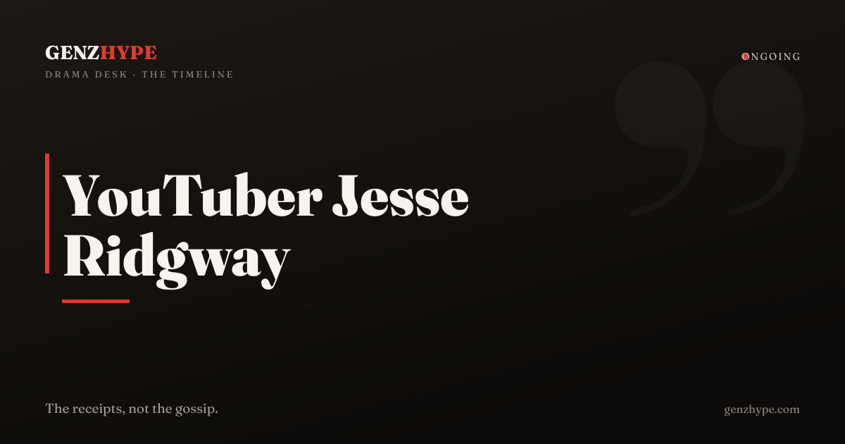 YouTuber Jesse Ridgway’s pregnancy termination controversy