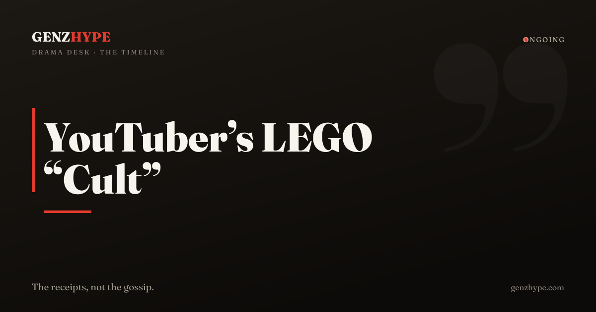 YouTuber’s LEGO “Cult” Leads to Police Raid Over Alleged Stolen Sets
