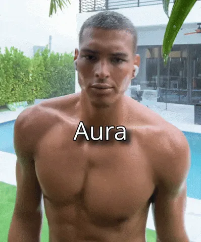 aura farming meme, example 2