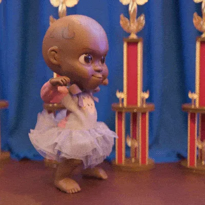 Babydoll dance meme, example 1