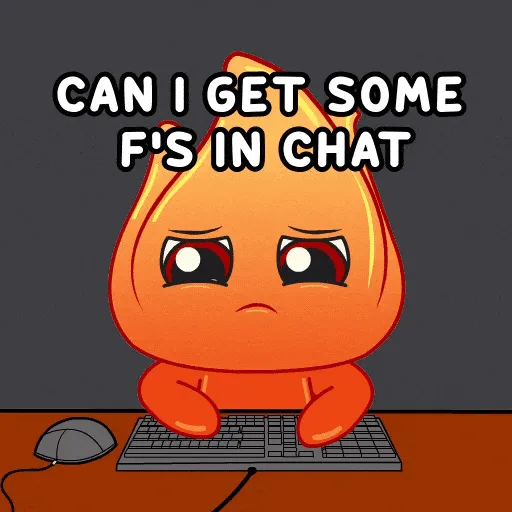 f in the chat meme, example 2