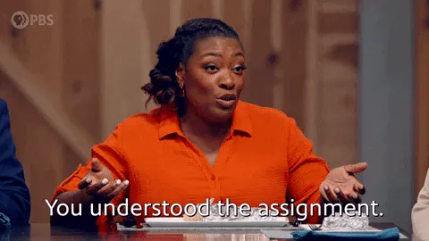 understood the assignment meme, example 1
