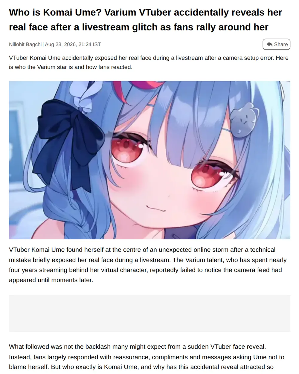 Screenshot of indiatimes.com: Social Media Proliferation