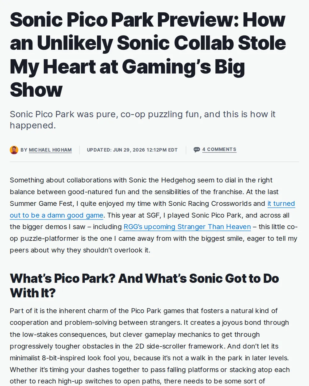 Screenshot of in.ign.com: Hands-On Previews Highlight Unorthodox Gameplay
