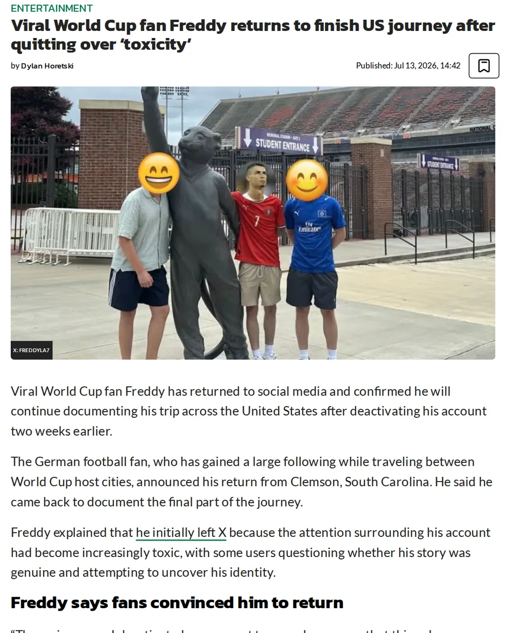 Screenshot of dexerto.com: Reddit group investigation reported
