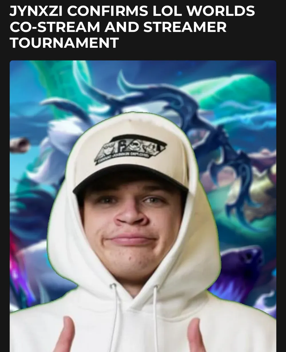 Screenshot of insider-gaming.com: Jynxzi's Tournament Achieves High Viewership